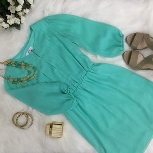 Sweet Storm Mint Green Pullover Dress